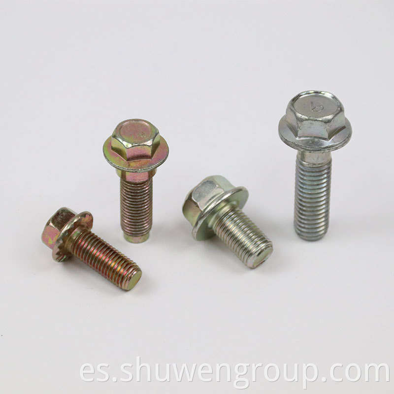 Standard and non-standard flange bolt